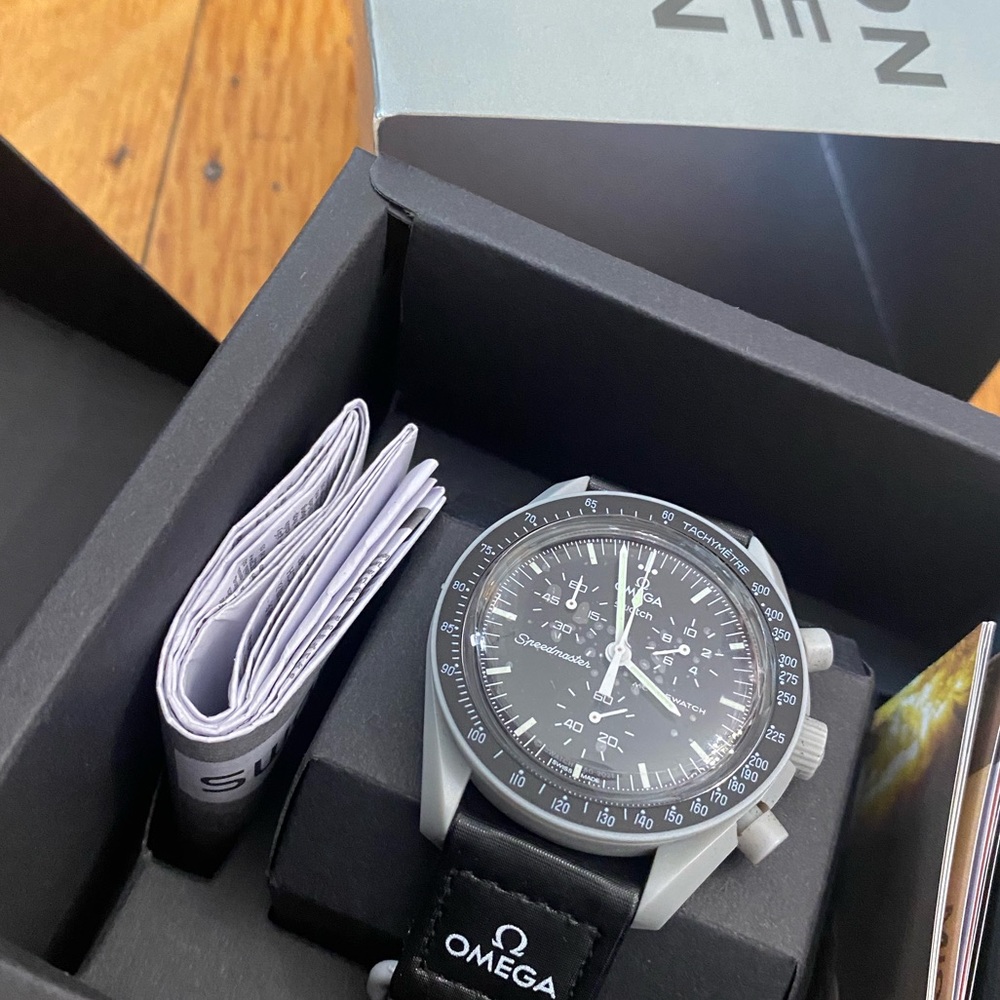 Omega + Swatch BIOCERAMIC MOONSWATCH